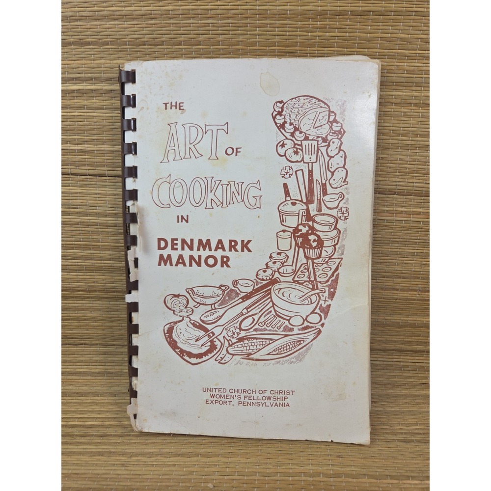United Church Of Christ Women's Fellowship Cookbook Export, Pennsylvania 1971